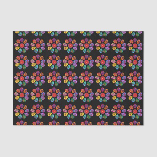 Suikerschedelventilator Tissuepapier (Voorkant)