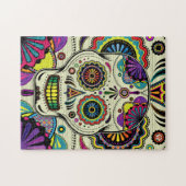 Suikerschekunst / Dag van de dode puzzel Legpuzzel (Horizontaal)