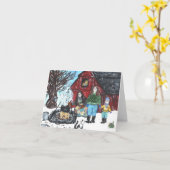 Suikerseizoen Wenskaart Kaart (Gele Bloem)