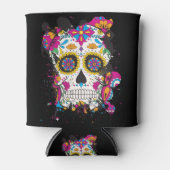 Suikerskull dia de los muertos blikjeskoeler (Voorkant)