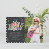 SuikerSkulls Dag van de Doodse Partij Kaart (Staand voorkant)