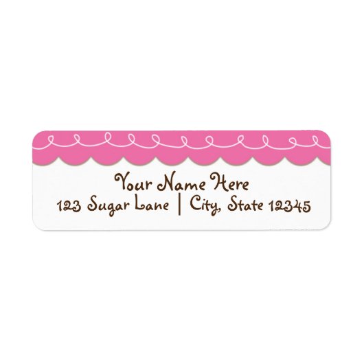 Suikerspecerijen en alles wat in Nice is gebeurd, Etiket (Voorkant)