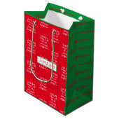 Suikerspecerijen Medium Cadeauzakje (Voorkant Gekanteld)