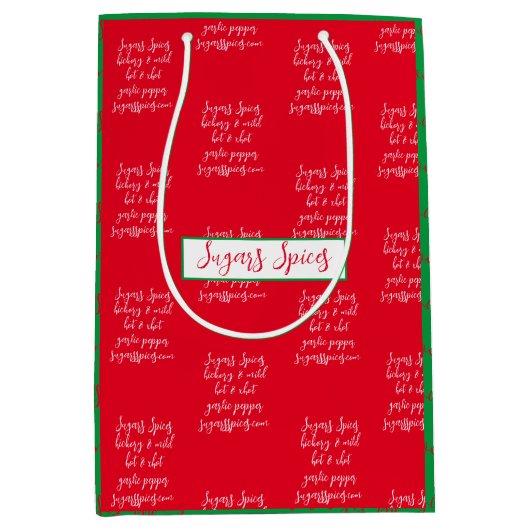 Suikerspecerijen Medium Cadeauzakje (Voorkant)