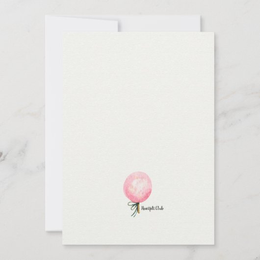 Suikerspin en traktaties kaart (Achterkant)