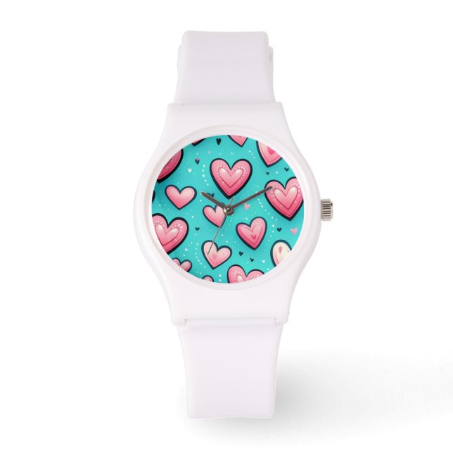 Suikerspin Liefde Horloge (Voorkant)