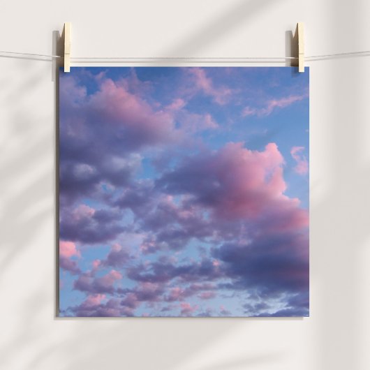 Suikerspin Zonsondergang Poster
