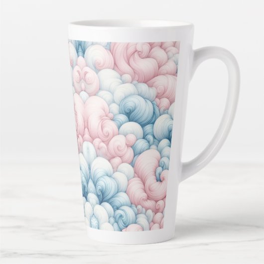 Suikerspinwolken Latte Mok (Rechts)
