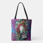 SuikerSquad Amanda Waller Character Graffiti Tote Bag (Achterkant)