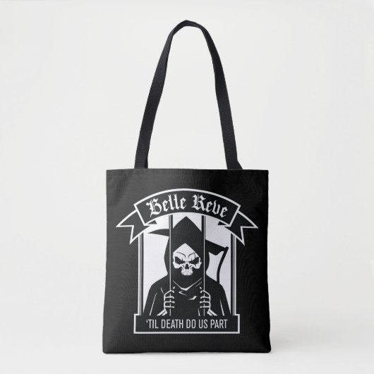 SuikerSquad | Belle Reve Reaper Graphic Tote Bag (Voorkant)