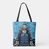 SuikerSquad | Boomerang Comic Book Art Tote Bag (Achterkant)