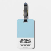 SuikerSquad | Captain Boomerang Emoji Pattern Bagagelabel (Achterkant verticaal)