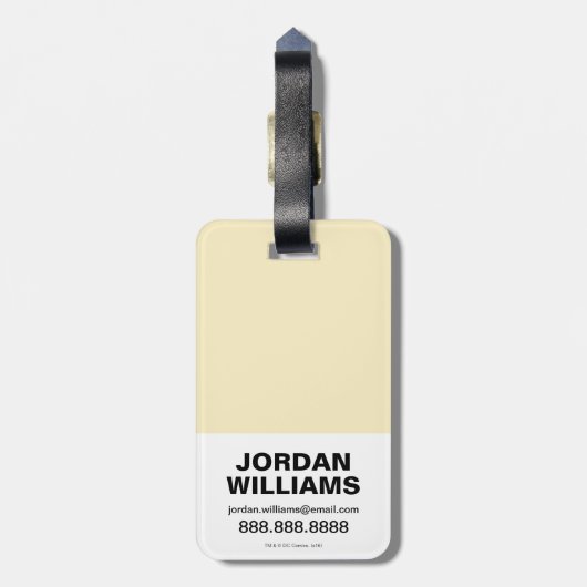 SuikerSquad | Deadshot Emoji Pattern Bagagelabel (Achterkant verticaal)