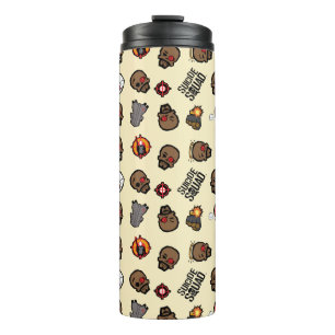 SuikerSquad   Deadshot Emoji Pattern Thermosbeker