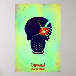 SuikerSquad   Deadshot Head Icon Poster