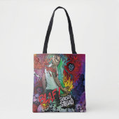 SuikerSquad Diablo Character Graffiti Tote Bag (Voorkant)