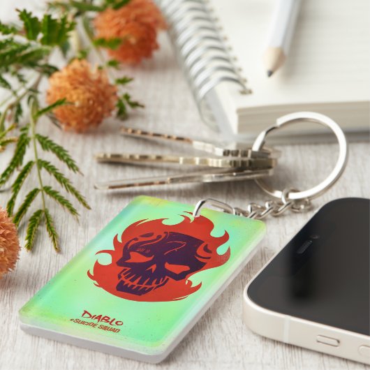 SuikerSquad Diablo Head Icon Sleutelhanger (Voorkant Rechts)