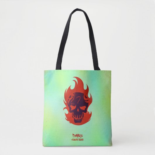 SuikerSquad Diablo Head Icon Tote Bag (Voorkant)