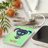 SuikerSquad | Harley Quinn Head Icon Sleutelhanger (Voorkant Rechts)