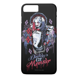 SuikerSquad   Harley Quinn Inked Graffiti iPhone 8/7 Plus Hoesje