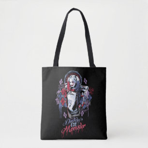 SuikerSquad   Harley Quinn Inked Graffiti Tote Bag