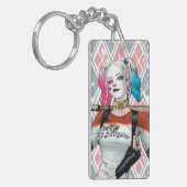 SuikerSquad | Harley Quinn Sleutelhanger (Voorkant Links)