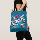 SuikerSquad | Harley Quinn's Tattoo Parlor Heart Tote Bag (Dichtbij)