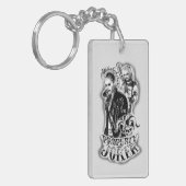 SuikerSquad | Joker & Harley Airbrush Tattoo Sleutelhanger (Voorkant Links)