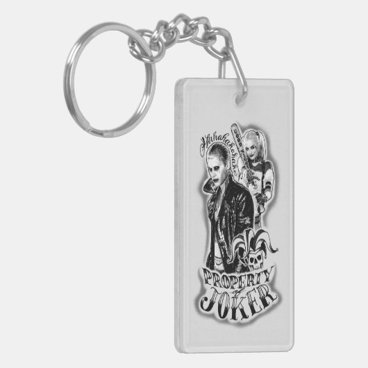 SuikerSquad | Joker & Harley Airbrush Tattoo Sleutelhanger (Voorkant Links)