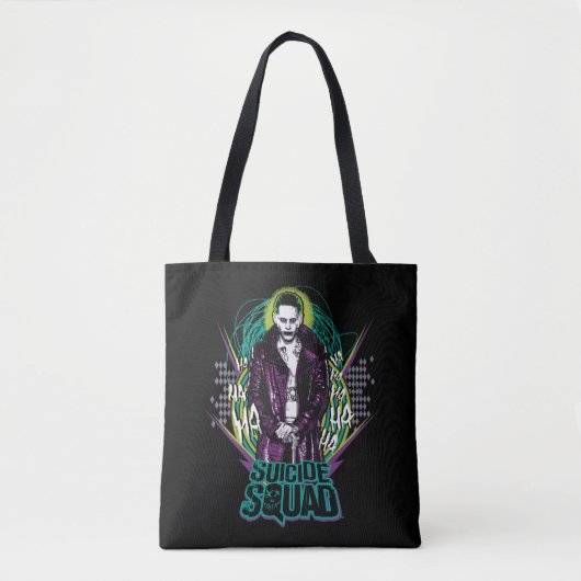 SuikerSquad Joker Retro Rock Graphic Tote Bag (Voorkant)