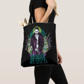 SuikerSquad Joker Retro Rock Graphic Tote Bag (Dichtbij)