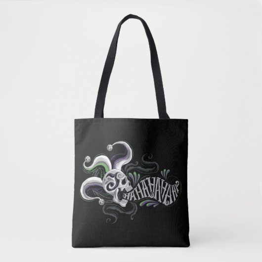 SuikerSquad | Joker Skull - Haha Tote Bag (Voorkant)