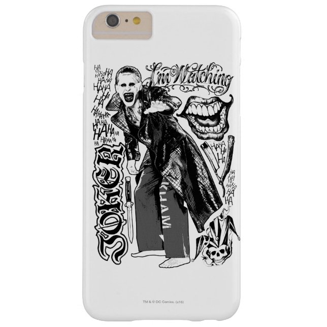 SuikerSquad | Joker Typography Foto Case-Mate iPhone Case (Achterkant)