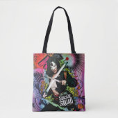 SuikerSquad | Katana Character Graffiti Tote Bag (Voorkant)