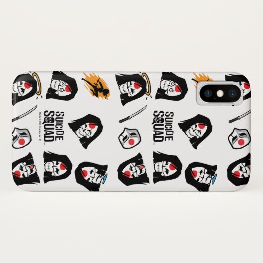 SuikerSquad | Katana Emoji Pattern Case-Mate iPhone Case (Achterkant (horizontaal))