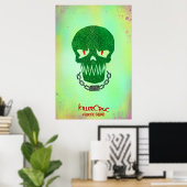 SuikerSquad | Killer Croc Head Icon Poster (Thuiskantoor)