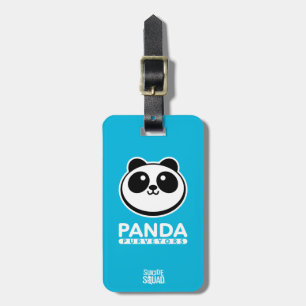 SuikerSquad   Panda Purveyors Logo Bagagelabel