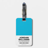 SuikerSquad | Panda Purveyors Logo Bagagelabel (Achterkant verticaal)