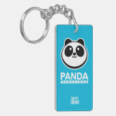 SuikerSquad | Panda Purveyors Logo Sleutelhanger (Voorkant Links)