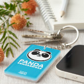 SuikerSquad | Panda Purveyors Logo Sleutelhanger (Voorkant Rechts)
