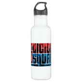 SuikerSquad Red and Blue Logo Waterfles (Voorkant)