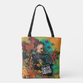 SuikerSquad | Rick Flag Character Graffiti Tote Bag (Achterkant)
