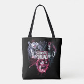 SuikerSquad | Squad Girls Graffiti Badges Tote Bag (Achterkant)