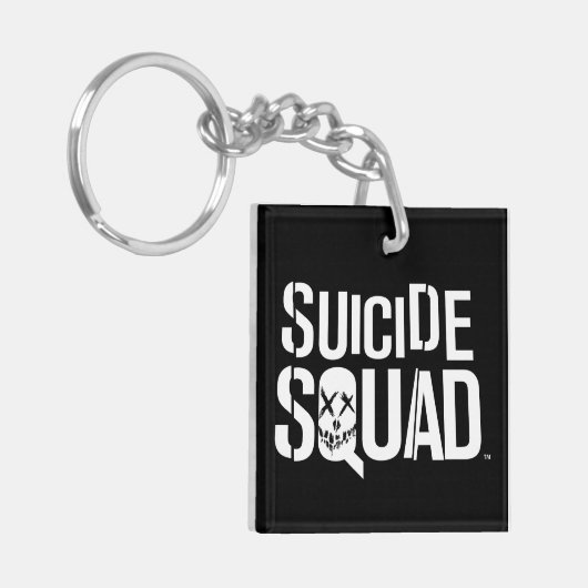 SuikerSquad | White Logo Sleutelhanger (Voorkant Links)