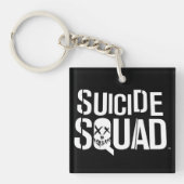 SuikerSquad | White Logo Sleutelhanger (Voorkant)