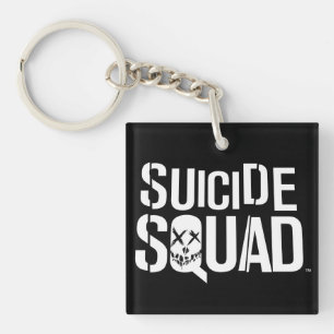 SuikerSquad White Logo Sleutelhanger
