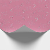 Suikerstenen 2026 Roze Cadeaupapier (Hoek)
