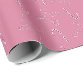 Suikerstenen 2026 Roze Cadeaupapier (Rol Hoek)