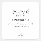 Suikerstickers Vierkante Sticker (Voorkant)