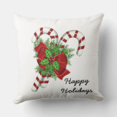 Suikerstok 50x50cm Kerst Kussenhoes Kussen (Achterkant)